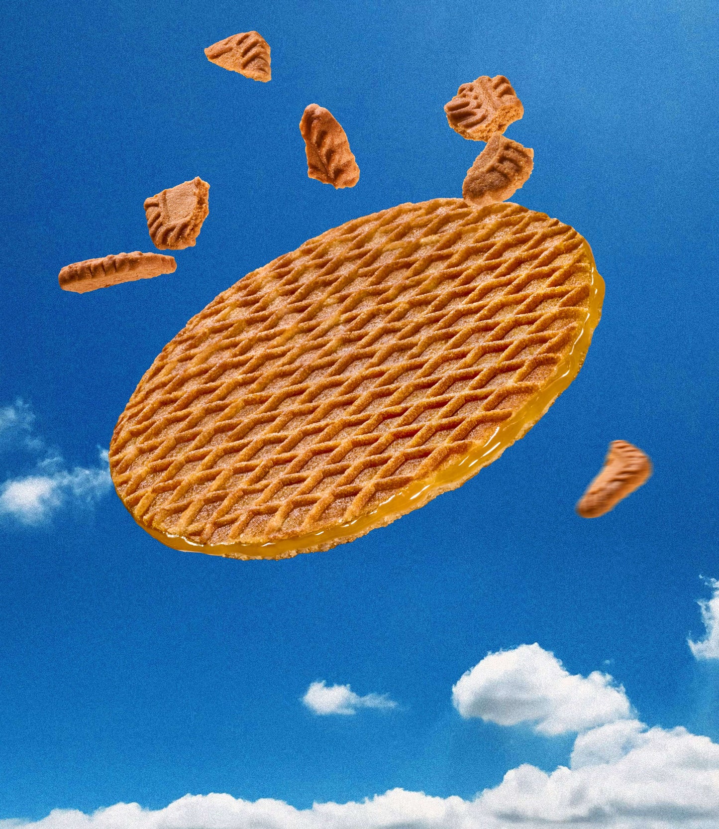 Stroopwafels de Mantequilla de Galleta (Speculoos) - Caja de 12 - ¡Nuevo empaque azul!