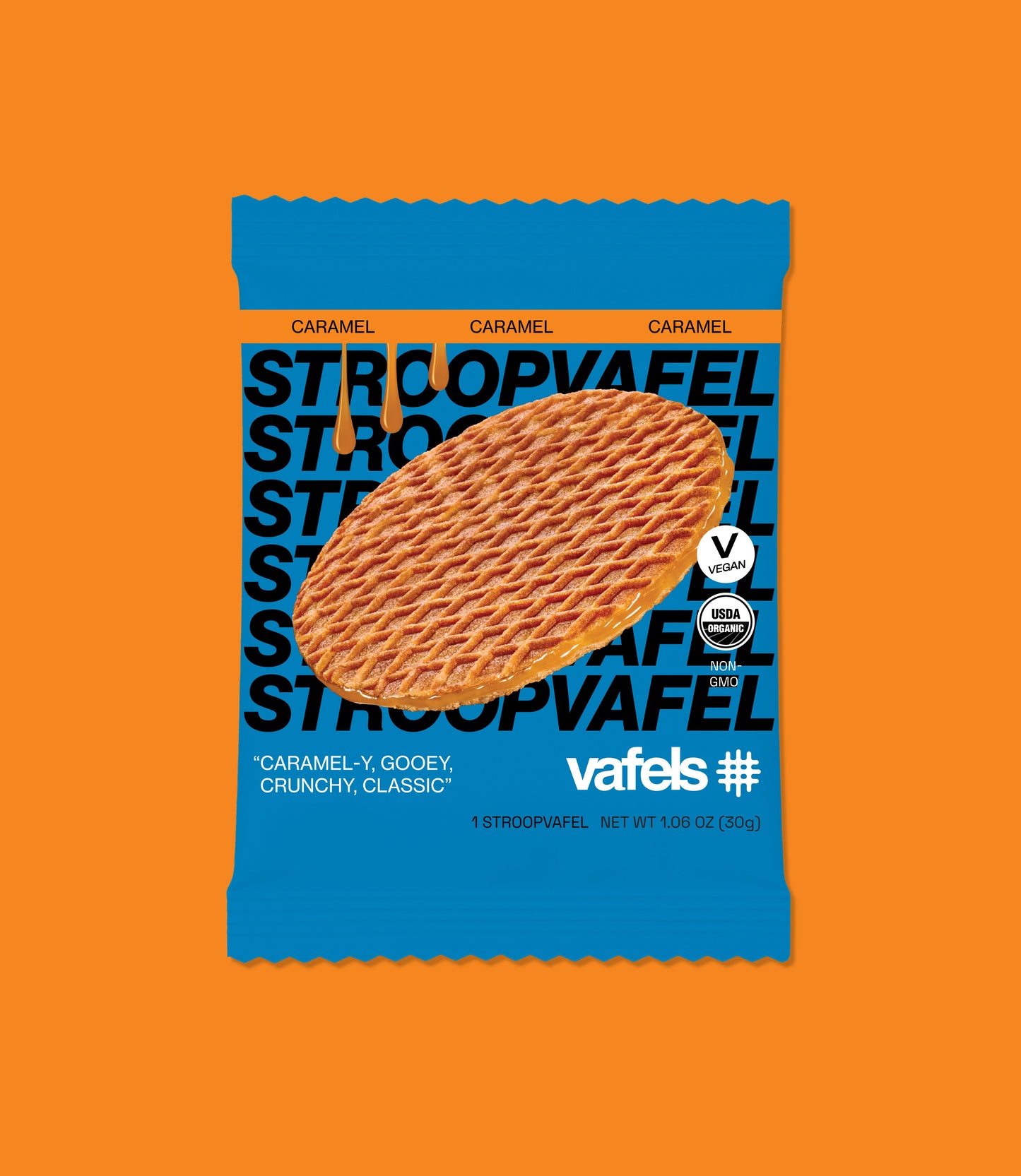 Caramel Stroopvafels - Box of 12 - New Blue Packaging!!