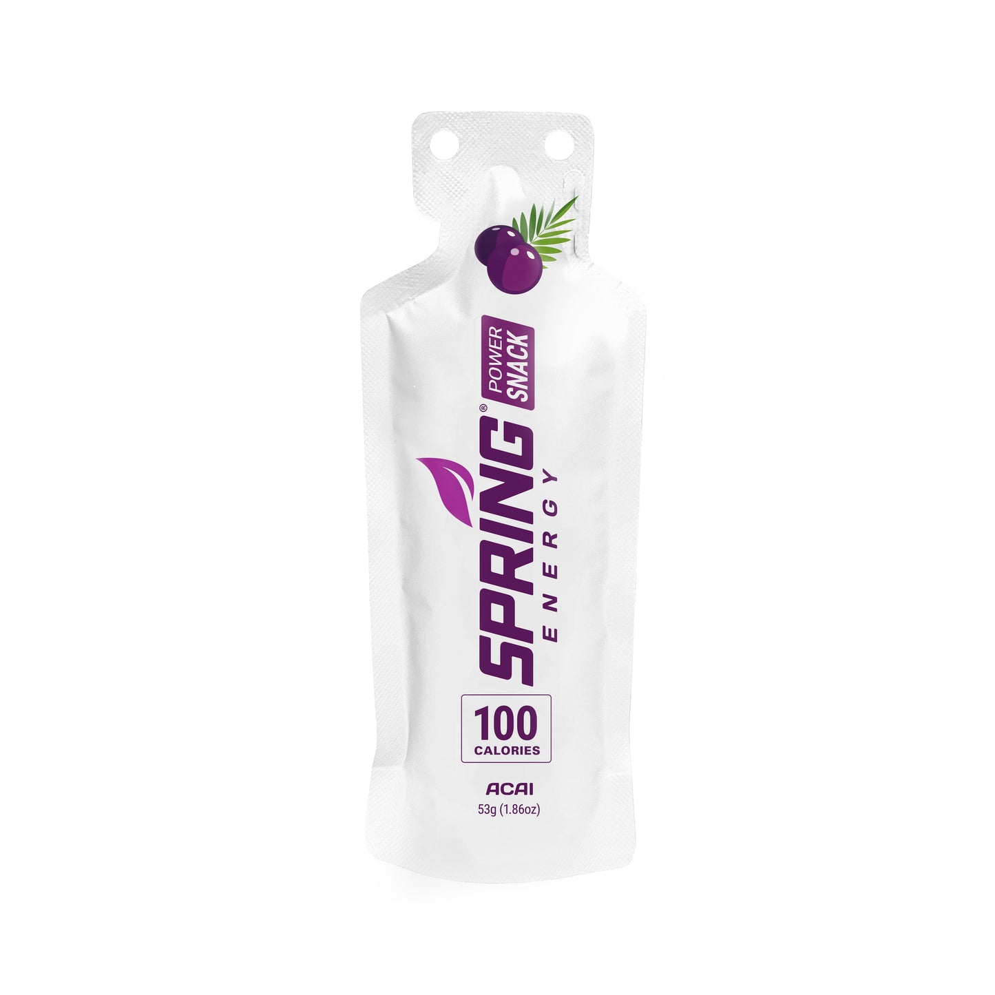 Snack Énergisant Açaï (Vegan) 100 Kcal - Un Gel Énergétique Léger Pour L'entraînement Quotidien