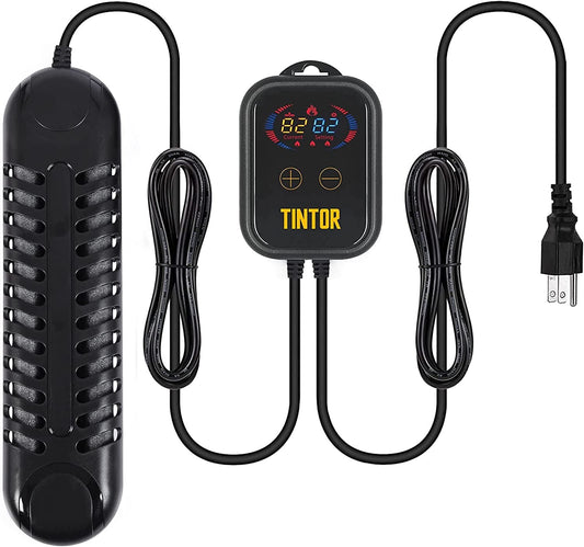 Chauffe-eau submersible pour aquarium, 800 W/1 200 W