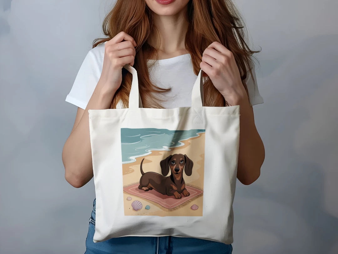 Doxie Beach Tote