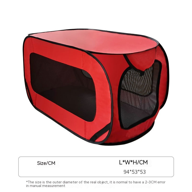 Cage de transport portable pour animaux de compagnie de petite et moyenne taille