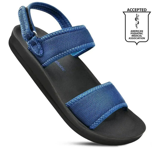 Sandales de marche Aerothotic Alaska confortables à bride arrière pour femme