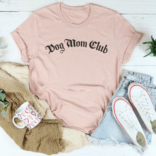 T-shirt Club des mamans de chiens