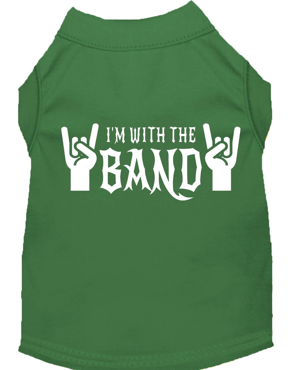 Camiseta para mascotas "Soy de la banda"