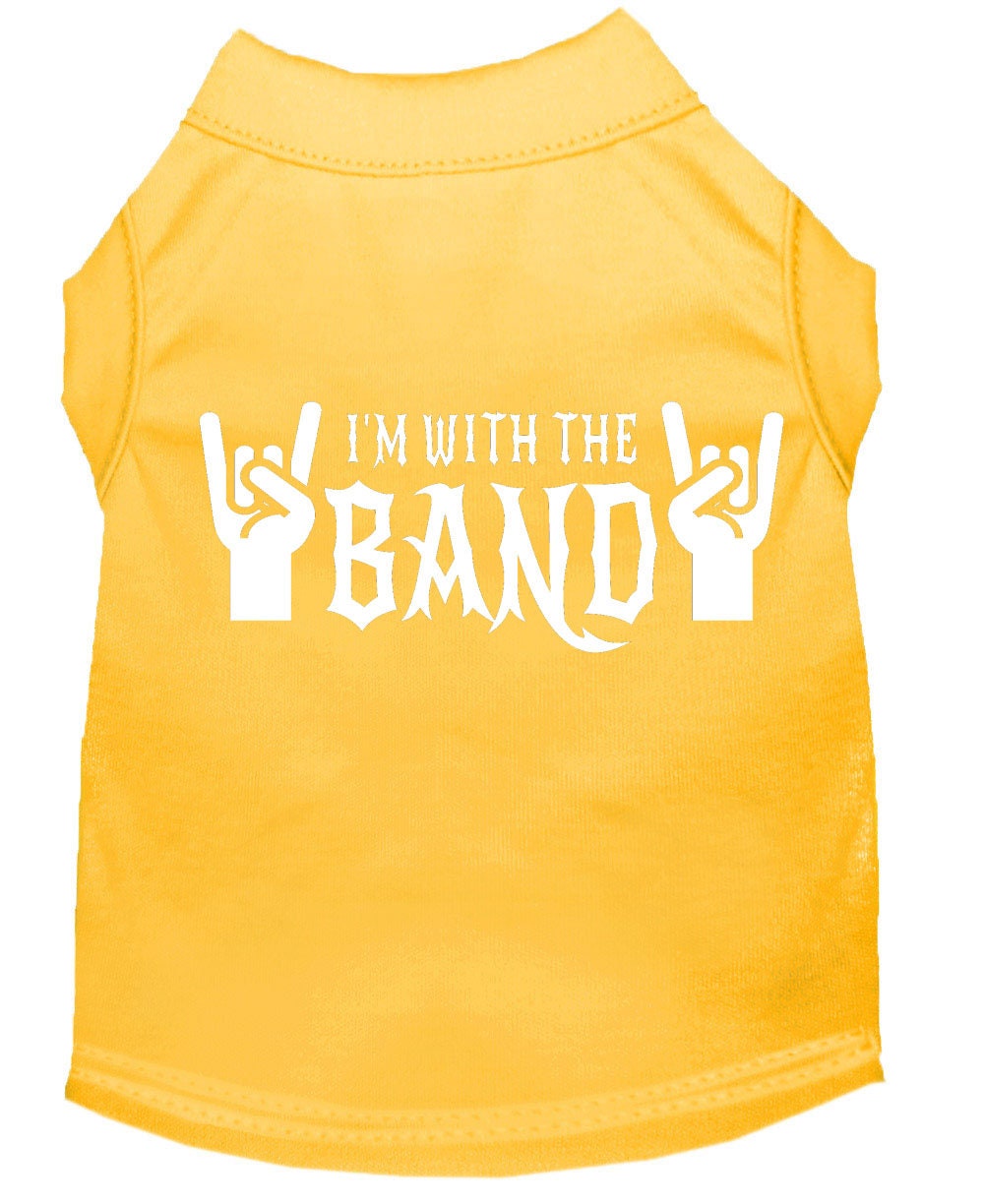 Camiseta para mascotas "Soy de la banda"