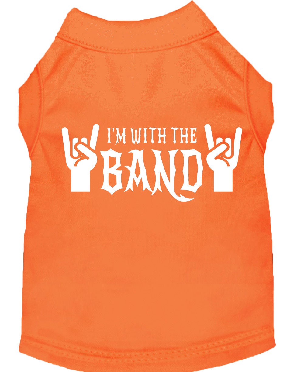 Camiseta para mascotas "Soy de la banda"