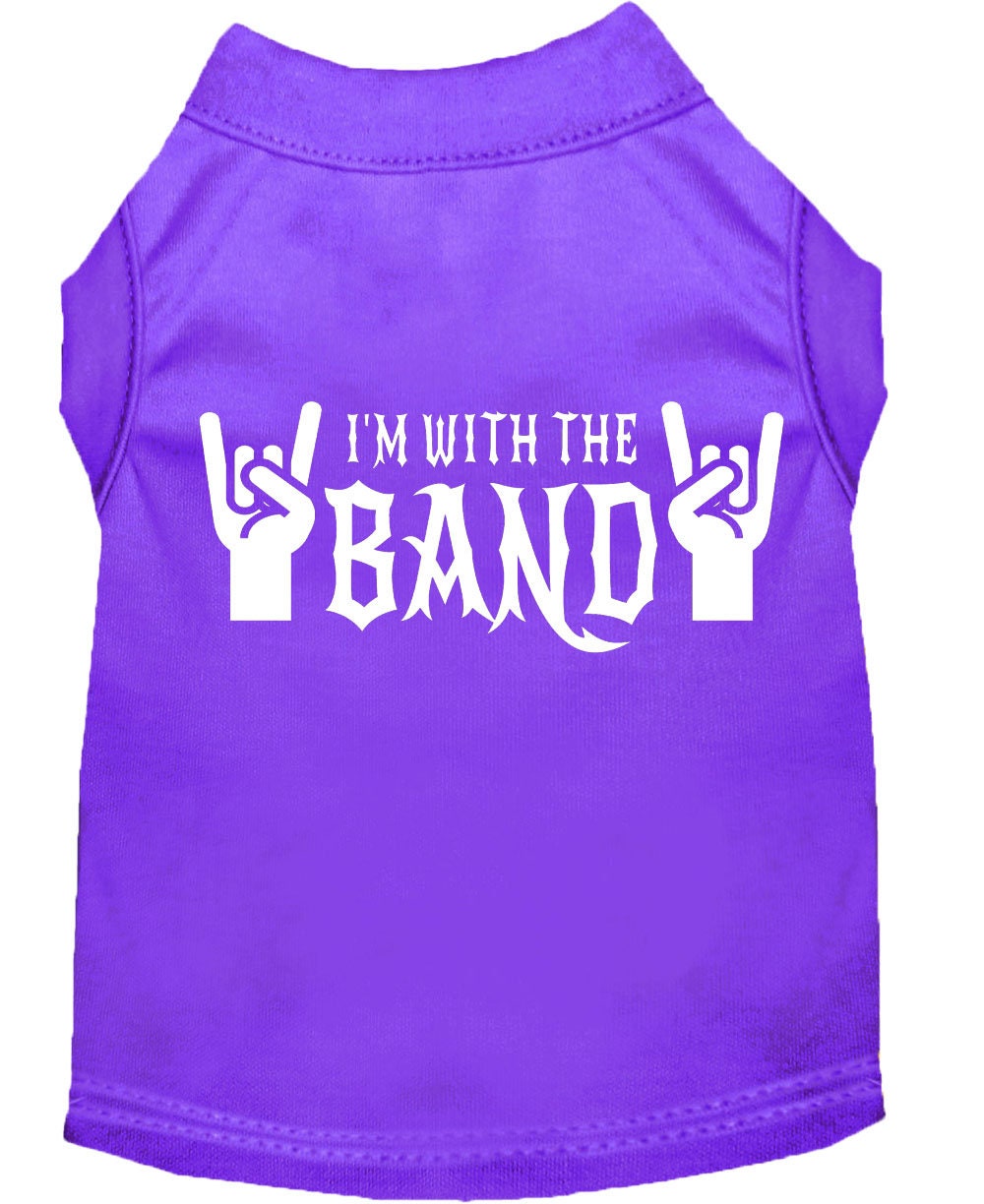 Camiseta para mascotas "Soy de la banda"