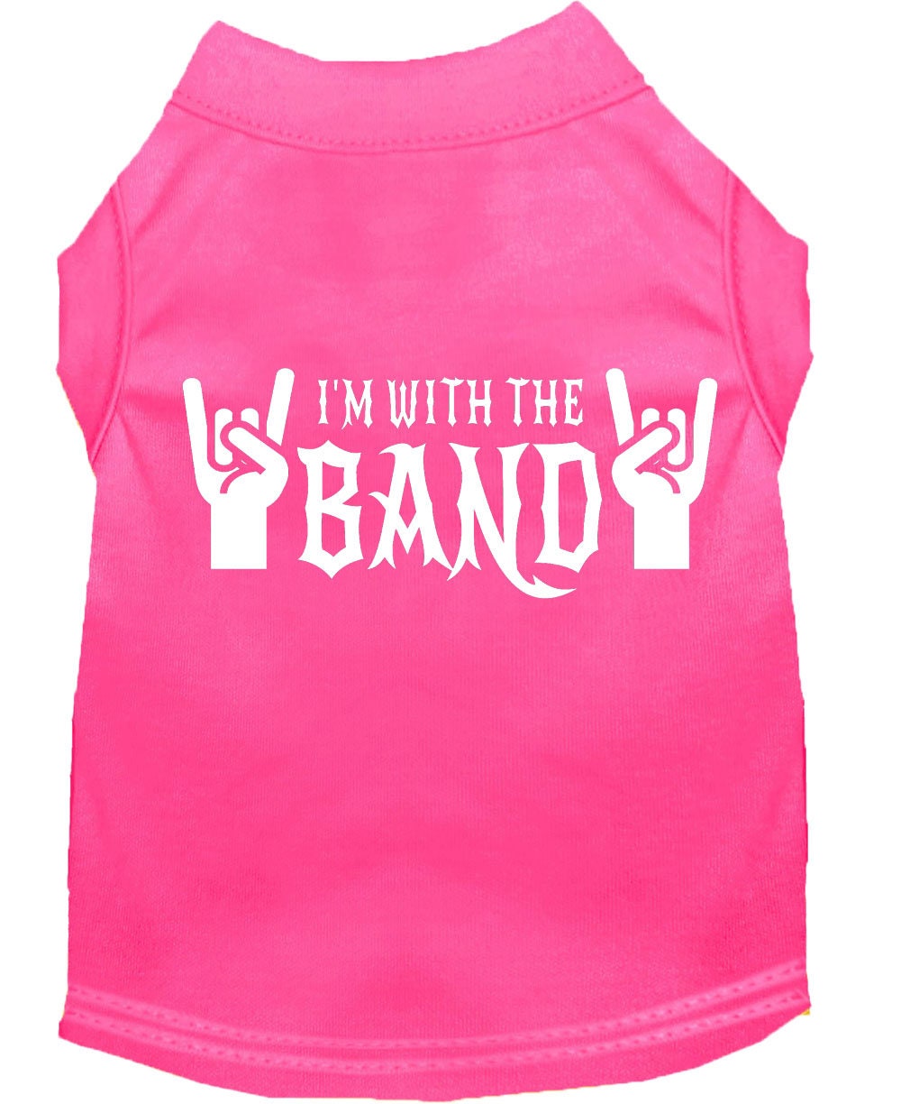 Camiseta para mascotas "Soy de la banda"