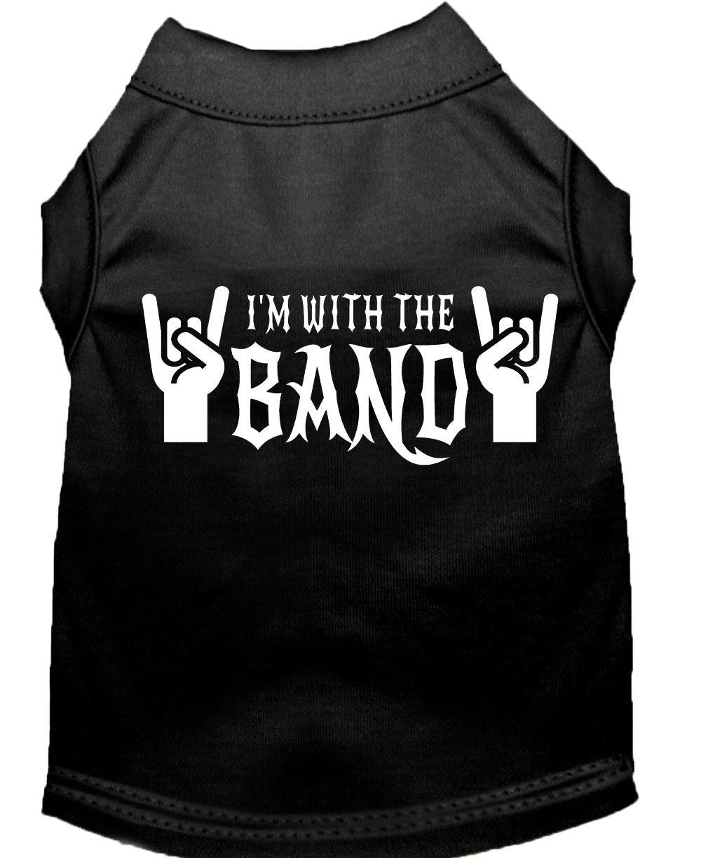 Camiseta para mascotas "Soy de la banda"