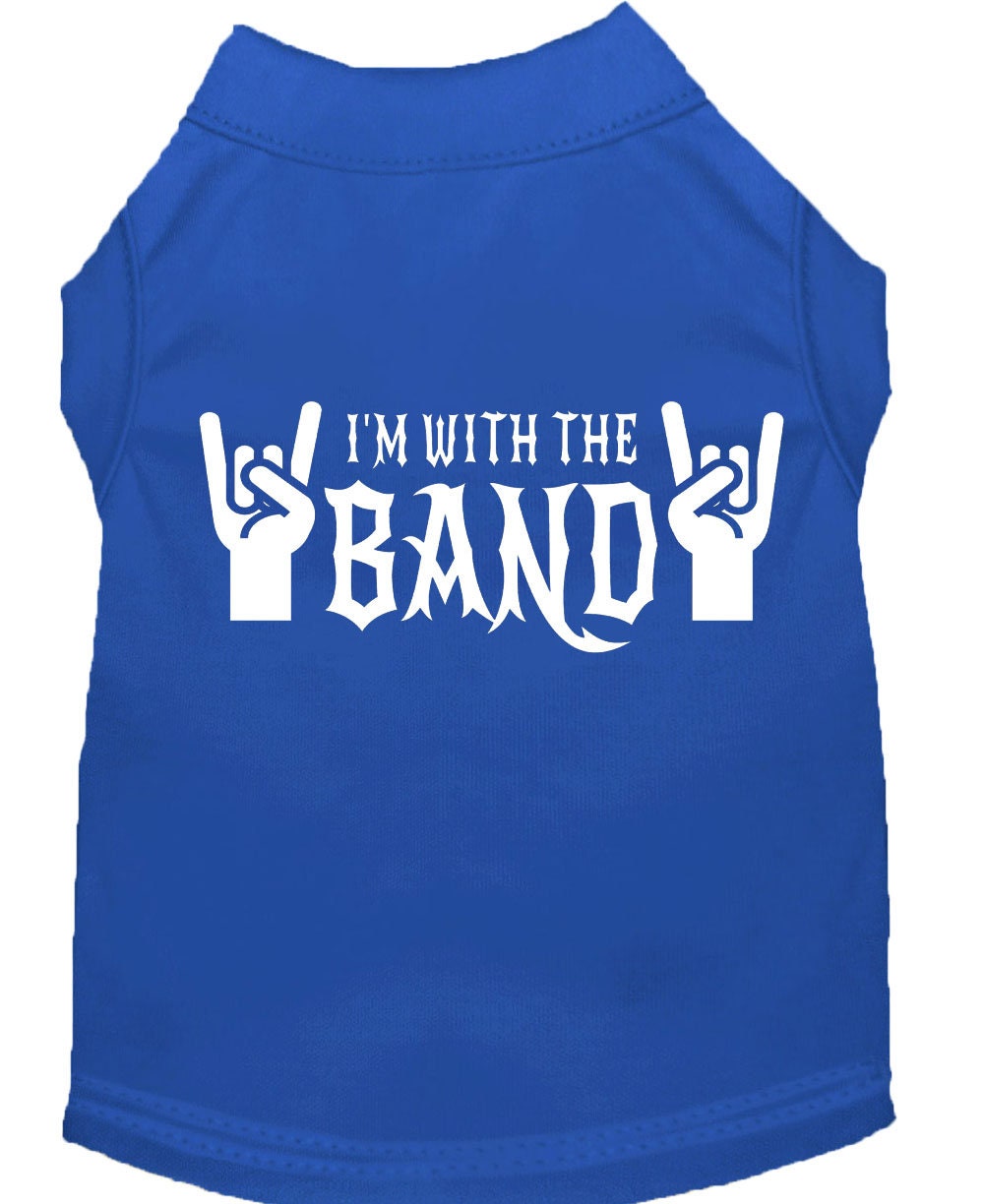 Camiseta para mascotas "Soy de la banda"