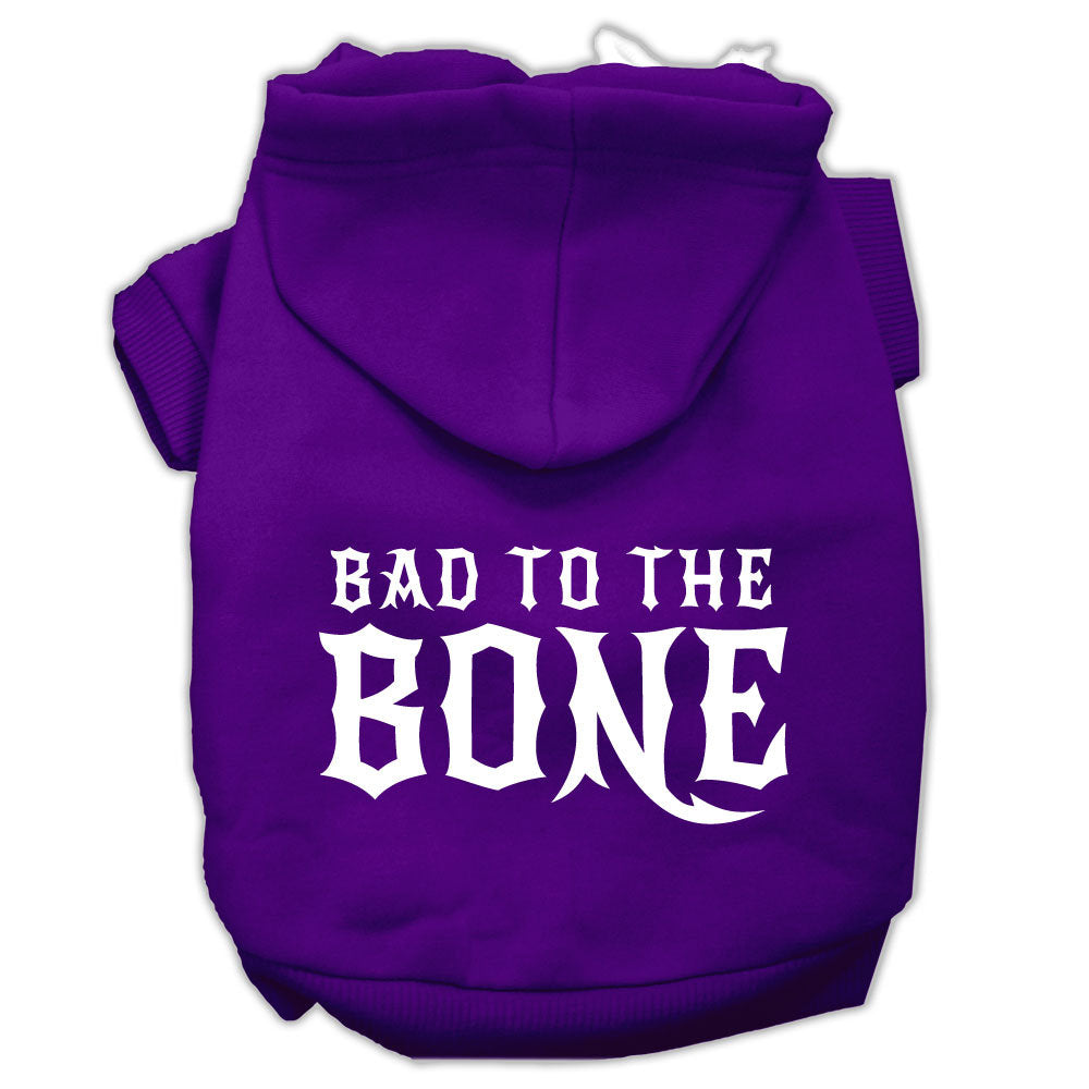 Sweat à capuche pour animaux "Bad To The Bone"
