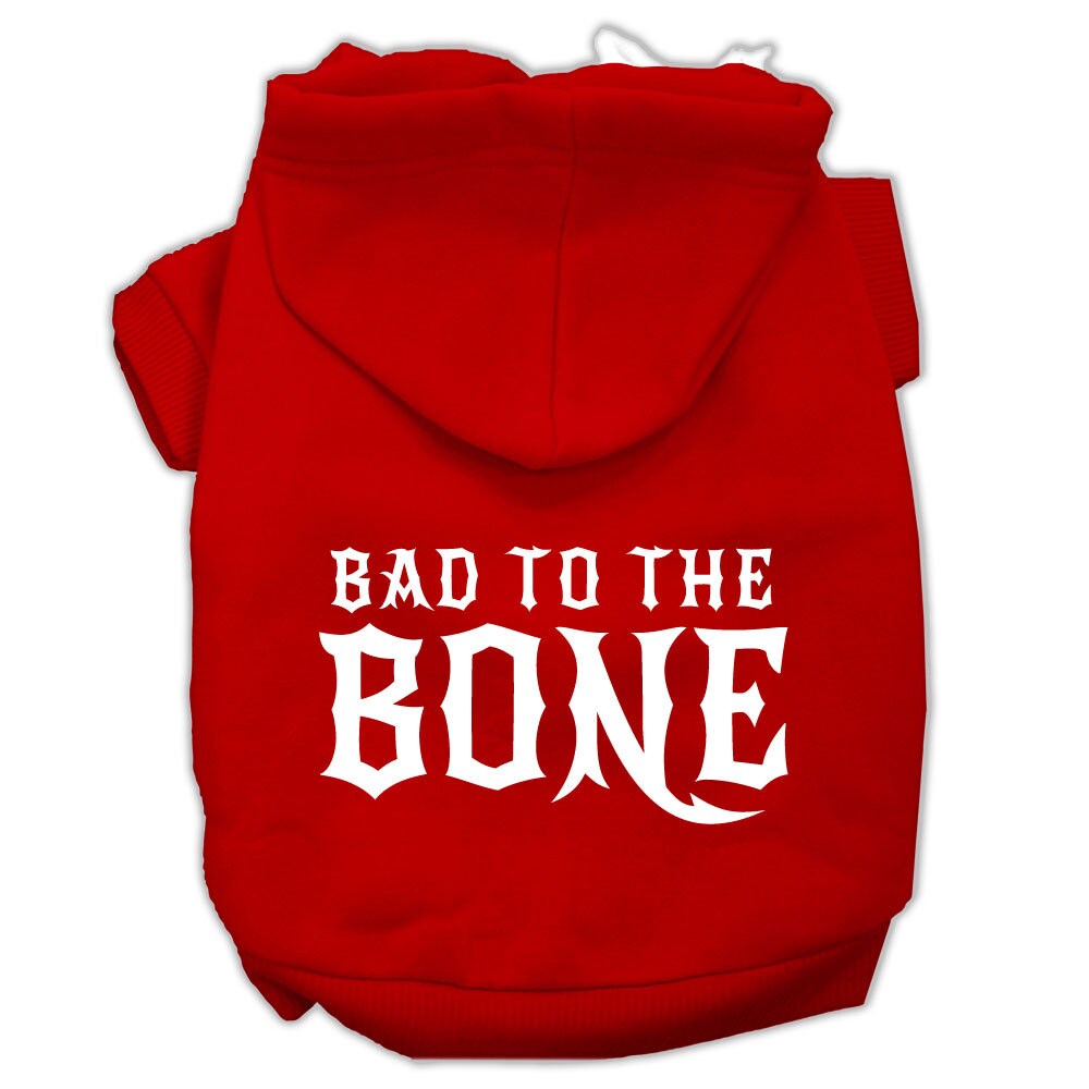 Sweat à capuche pour animaux "Bad To The Bone"