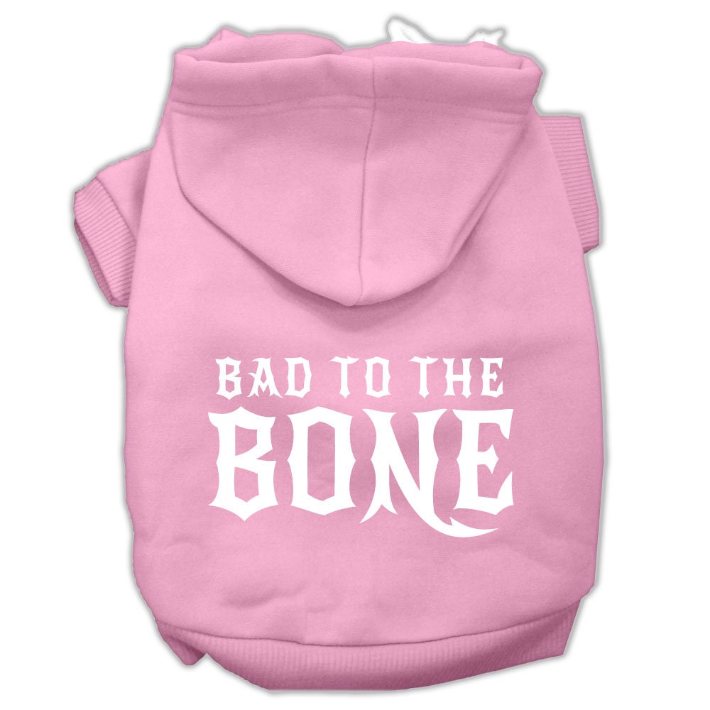 Sweat à capuche pour animaux "Bad To The Bone"