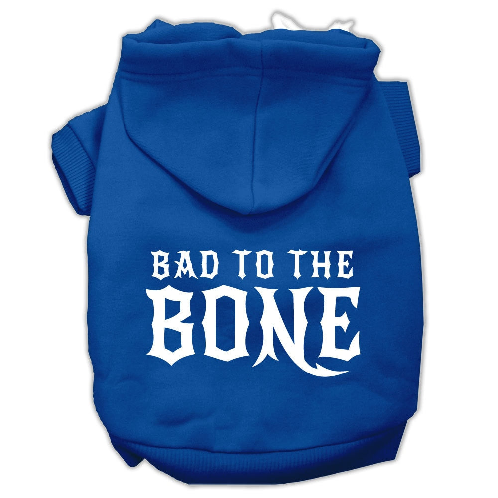 Sweat à capuche pour animaux "Bad To The Bone"