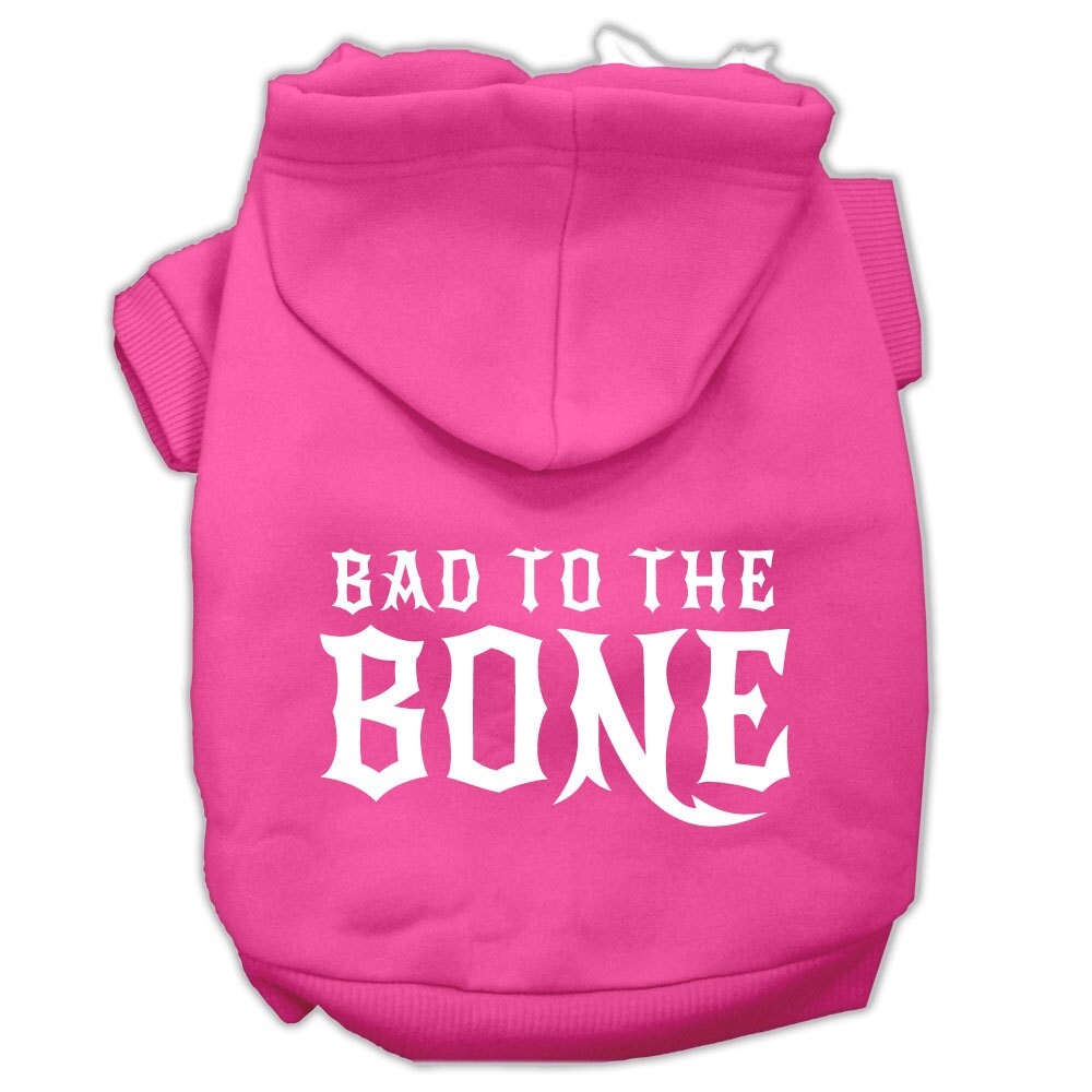 Sweat à capuche pour animaux "Bad To The Bone"