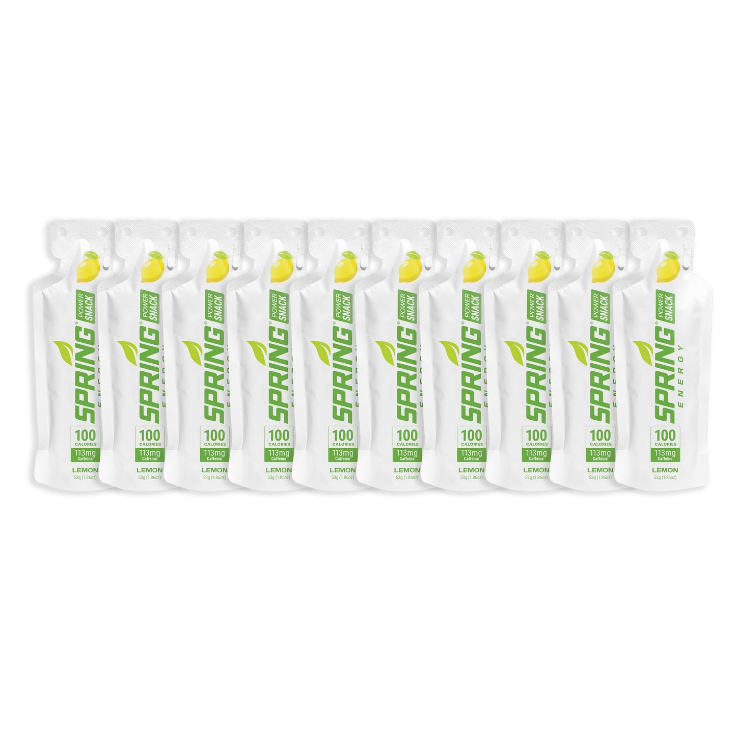 Snack Énergétique au Citron avec 113 mg de Caféine 100 Kcal