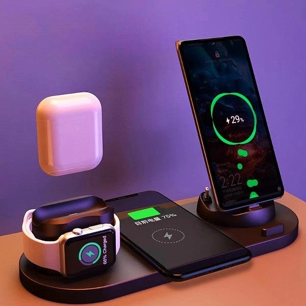 5V Wireless Charger with Lithium Battery and USB Interface
