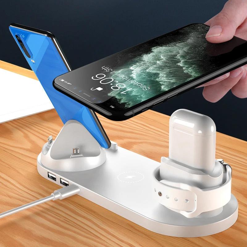 5V Wireless Charger with Lithium Battery and USB Interface