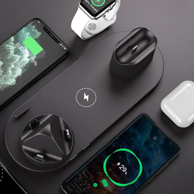 5V Wireless Charger with Lithium Battery and USB Interface