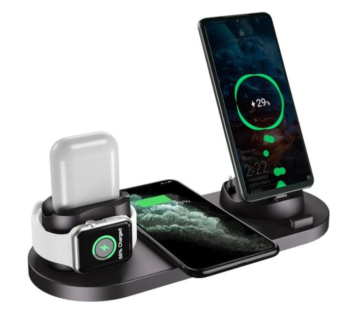 5V Wireless Charger with Lithium Battery and USB Interface