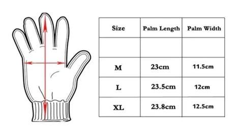 Off-road Sports Touch Screen As Tactical Gloves