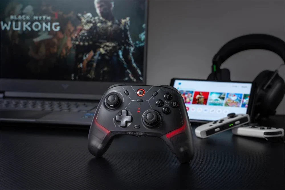GameSir Cyclone 2 Wireless Controller for Nintendo Switch / iPhone / Android, Bluetooth Gamepad with Hall Effect Joystick