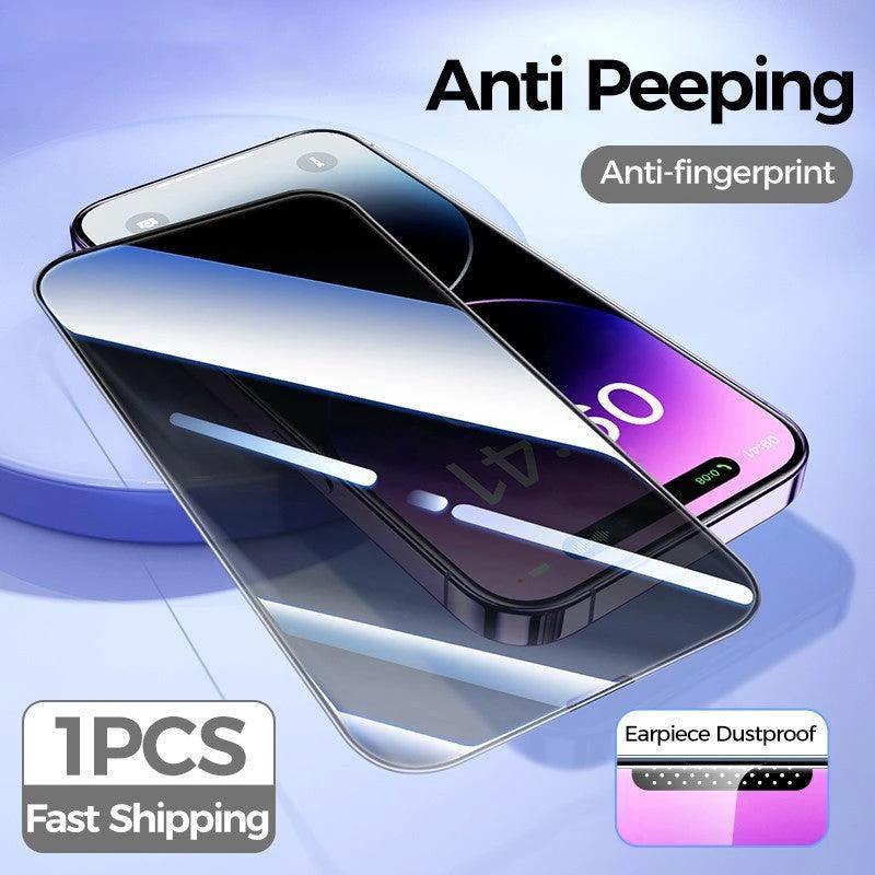 Privacy Tempered Glass Screen Protector for iPhone - Anti-Peep
