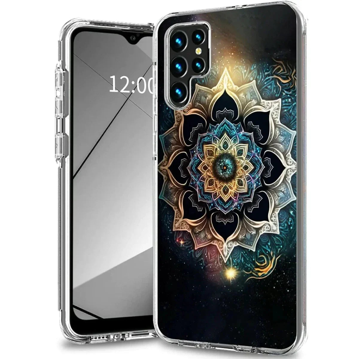 Samsung S23 Ultra Mandragora Clear Hybrid Case - Ultimate Protection with Stylish Transparency