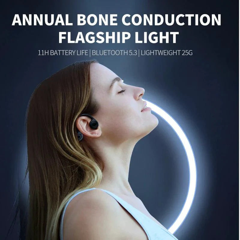 Xiaomi Mijia Bone Conduction Earphones - Bluetooth 5.3, Waterproof, Sports-Ready Headphones for Running & Driving