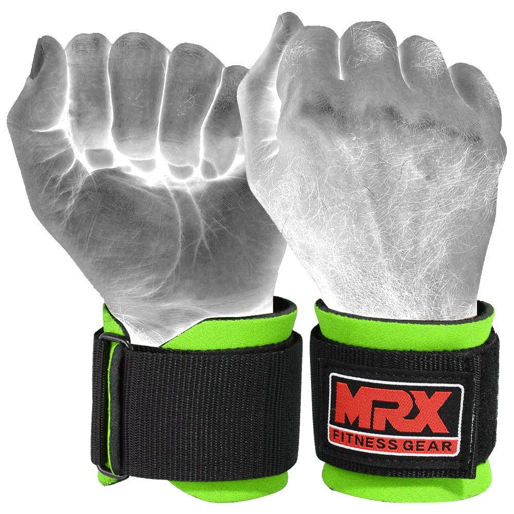 Correas para levantamiento de pesas MRX, envoltura para gimnasio, culturismo, entrenamiento