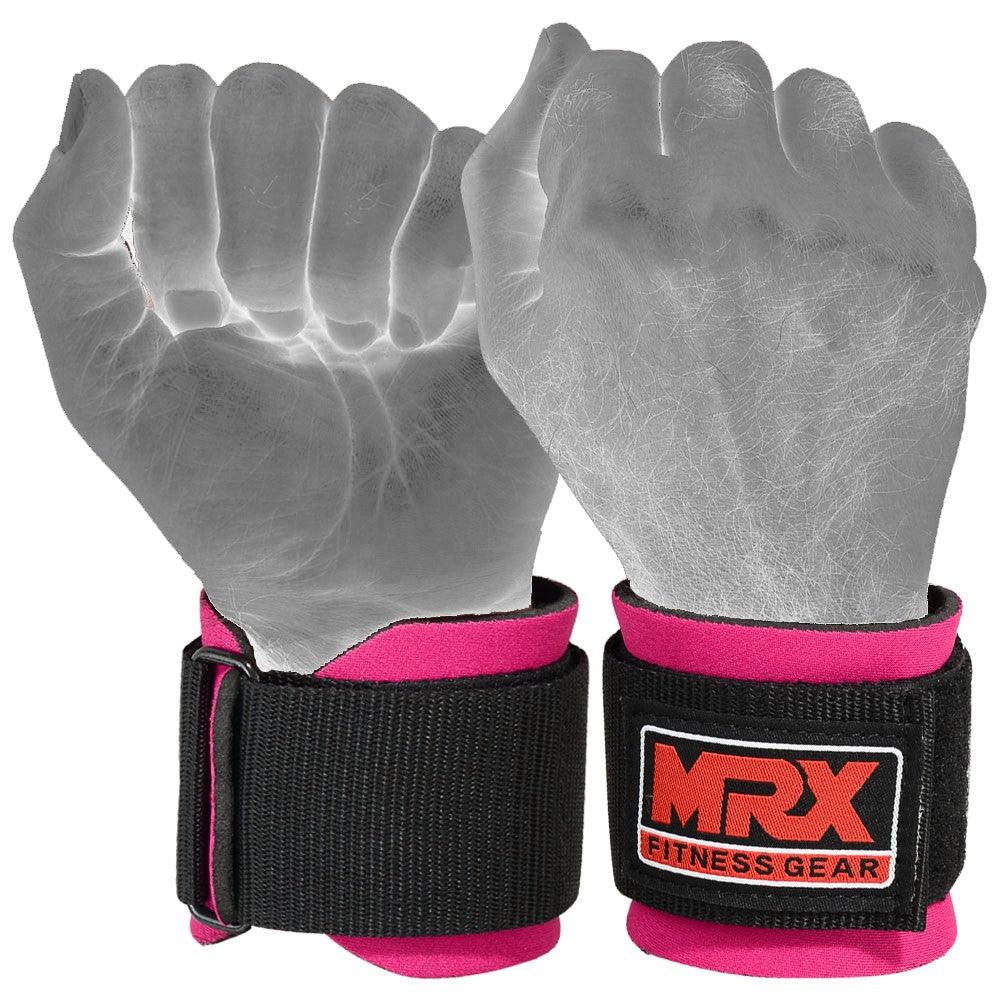 Correas para levantamiento de pesas MRX, envoltura para gimnasio, culturismo, entrenamiento