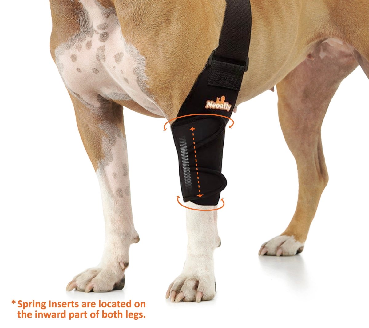 Codera y hombrera NeoAlly con resortes para perros y gatos - Mejora la movilidad de tu mascota con un soporte óptimo