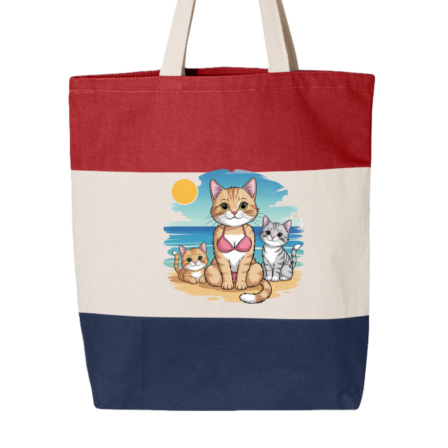 Navy/ Natural/ Red - Q125900 - BACK