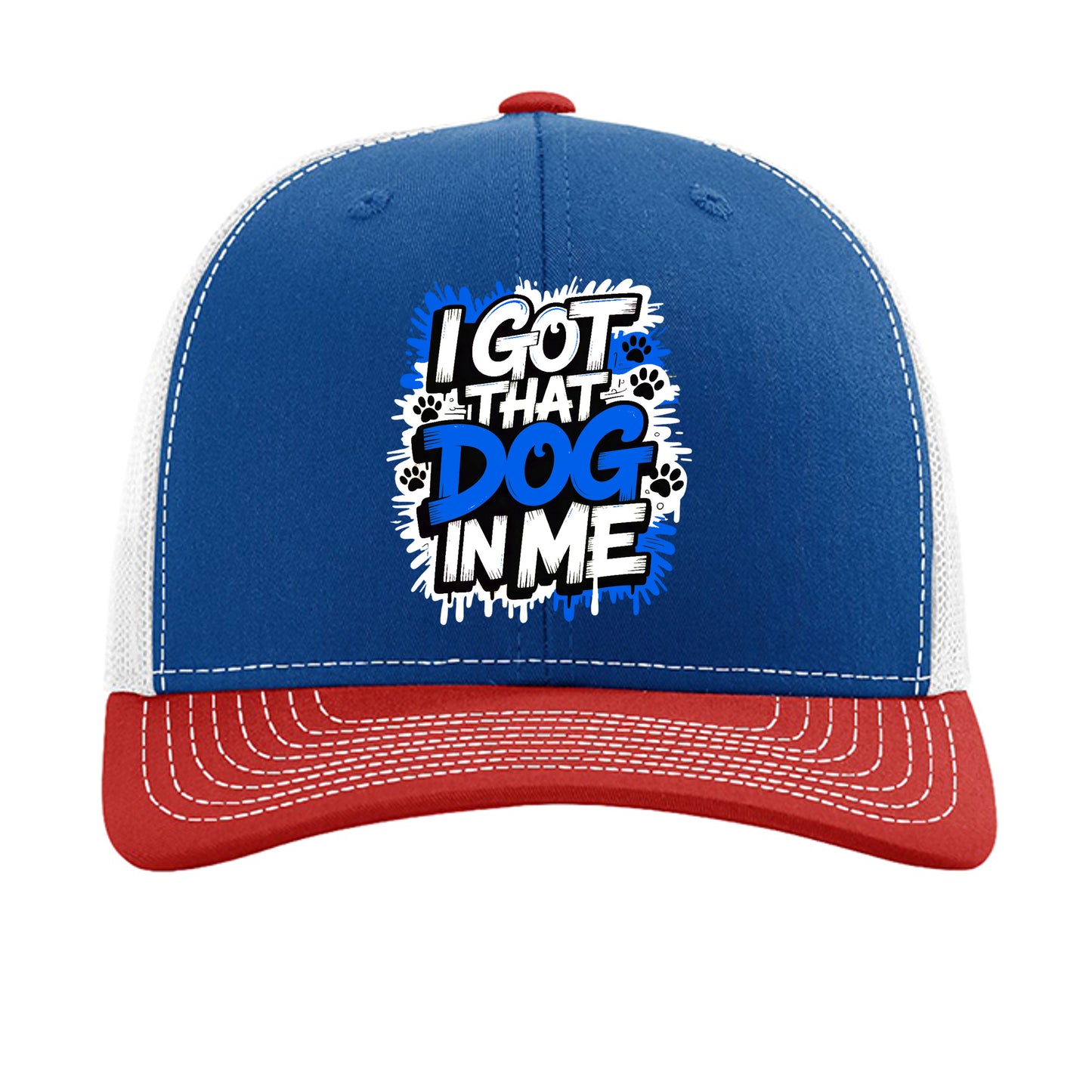 Royal/ White/ Red - 112 - FRONT