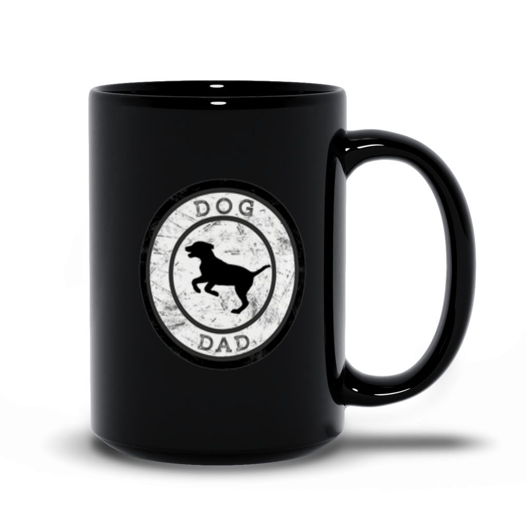 Taza negra Papá Perruno