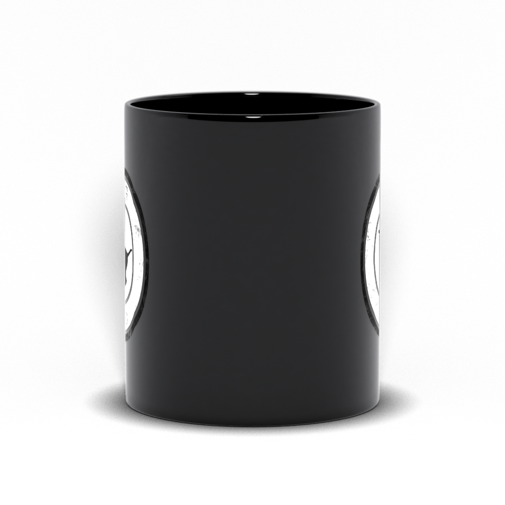 Taza negra Papá Perruno