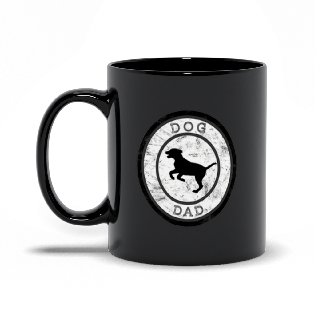 Taza negra Papá Perruno