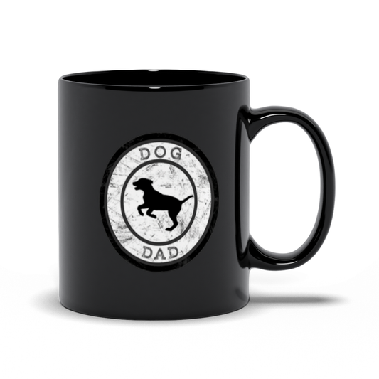 Mug noir Papa Chien