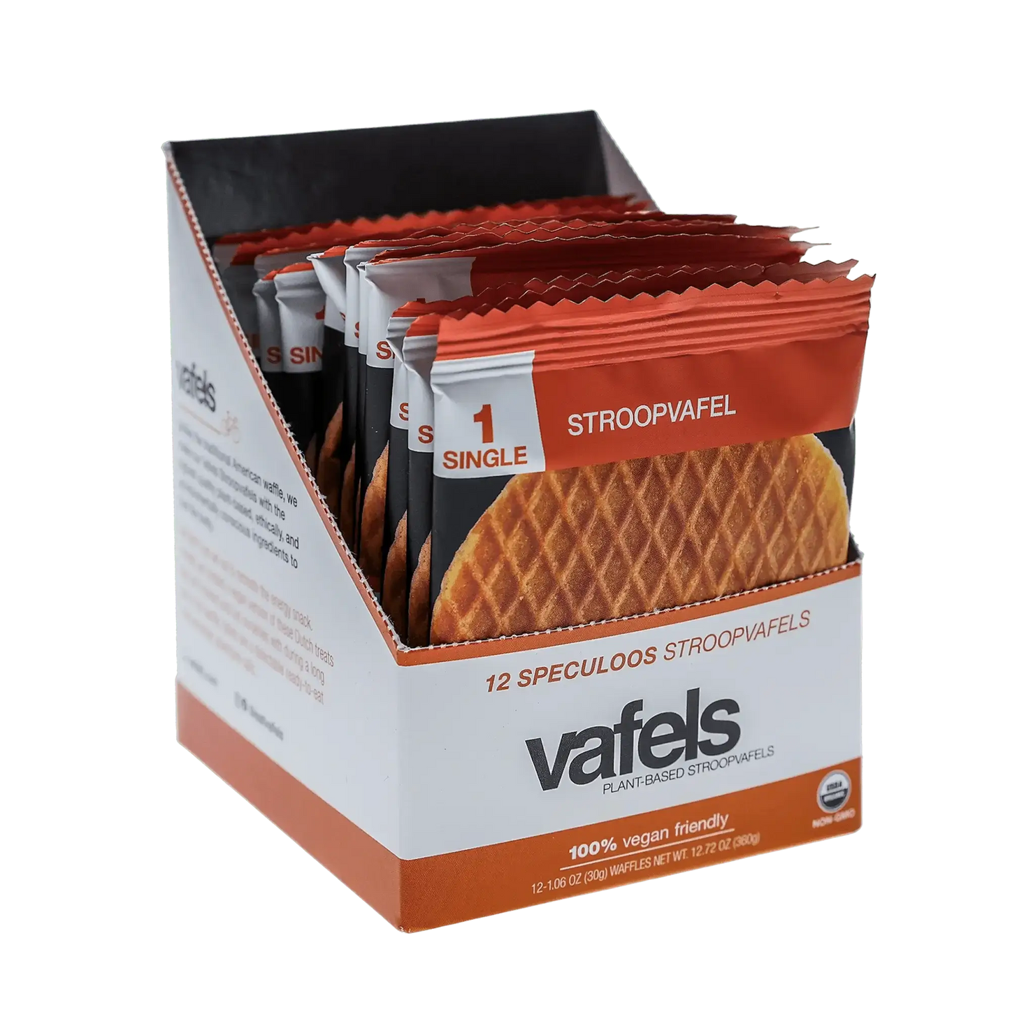 Stroopwafels de Mantequilla de Galleta (Speculoos) - Caja de 12 - ¡Nuevo empaque azul!