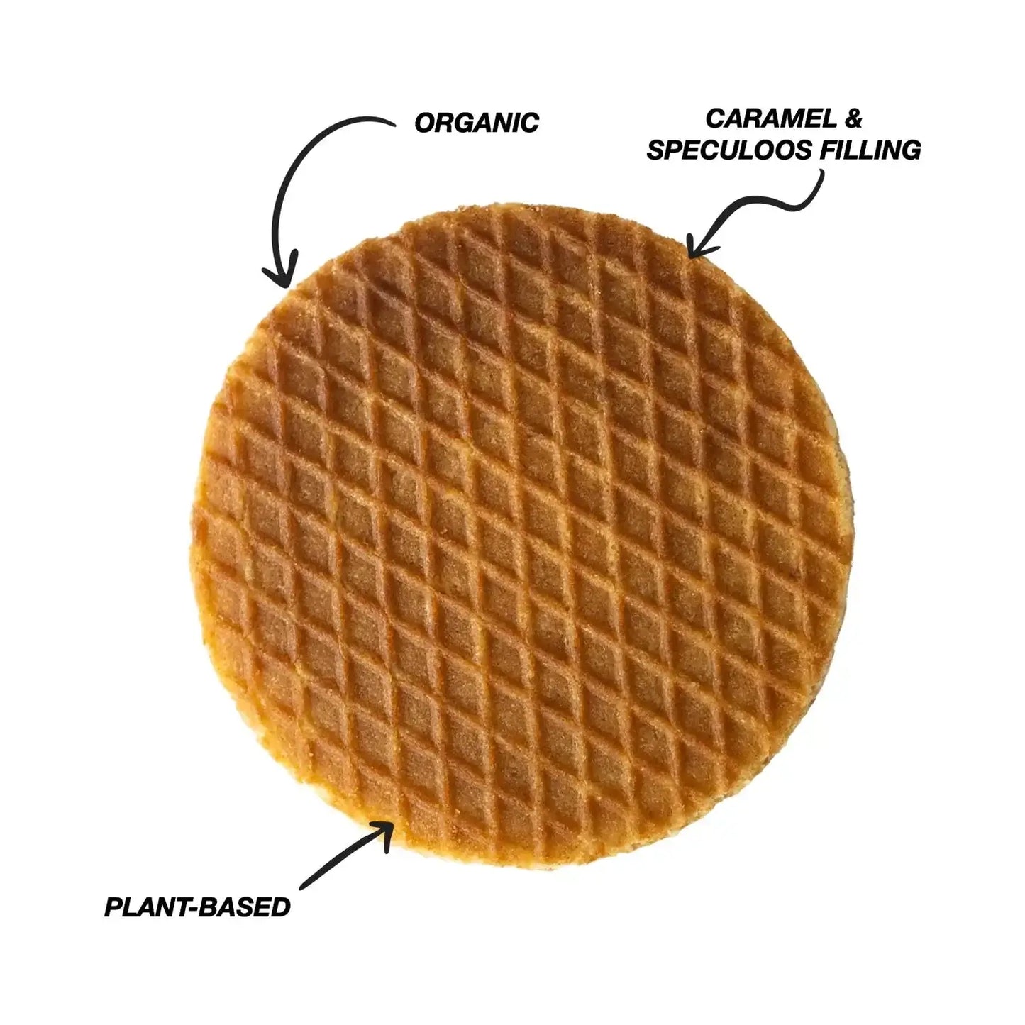 Stroopwafels de Mantequilla de Galleta (Speculoos) - Caja de 12 - ¡Nuevo empaque azul!
