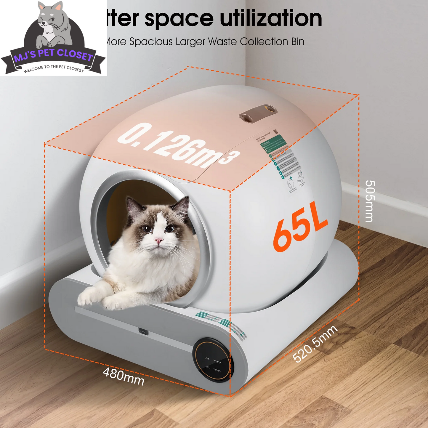 ¡Dile adiós a la arena sucia! 🐾✨ ¡Conoce el arenero autolimpiable inteligente con control de aplicación y funciones de seguridad! ¡Perfecto para padres de gatos ocupados! 😻📱