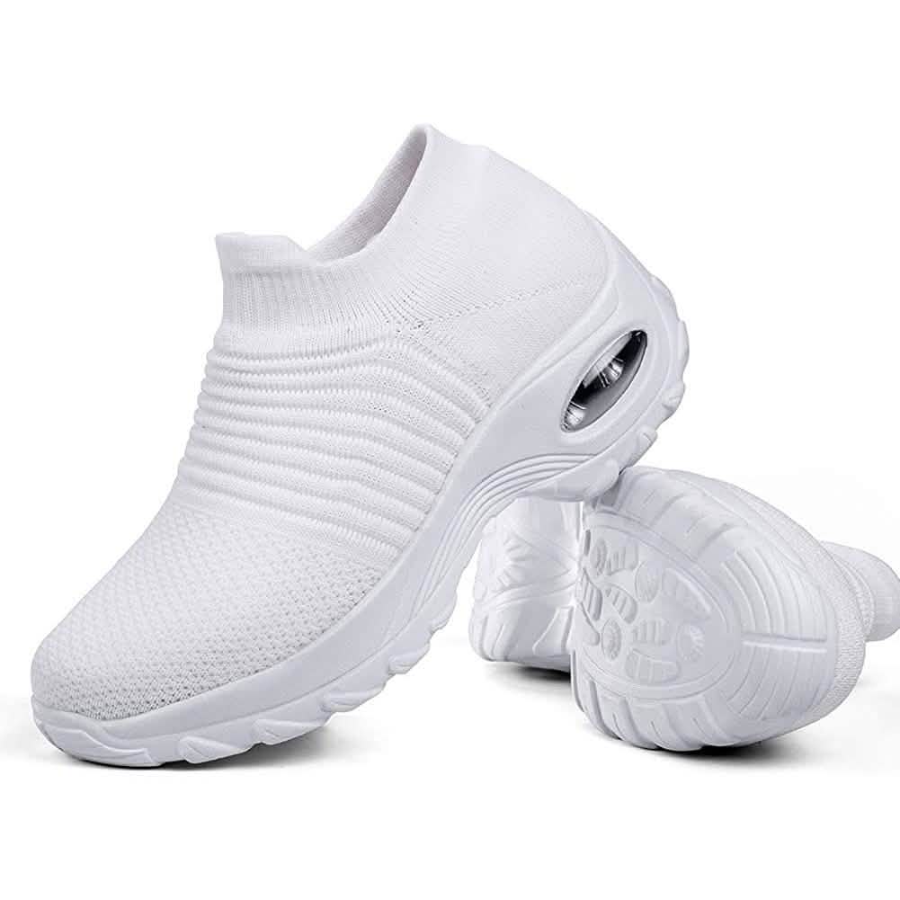 Baskets chaussettes pour la marche femme